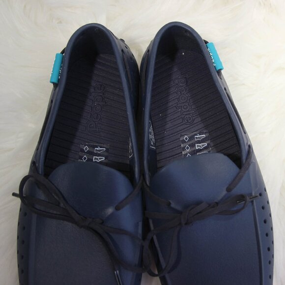 People Footwear Blue Boat Loafers Slip On Shoes Men's Size 7 - Picture 9 of 11